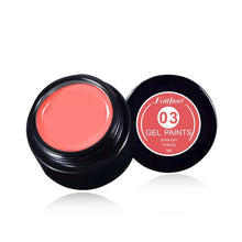 Load image into Gallery viewer, Fulljion Painting Gel Lacquer UV LED Soak Off Paint Color UV Gel Varnish Nail Gel Polish For Nail Art Tips DIY Design Manicure