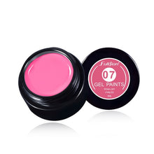 Load image into Gallery viewer, Fulljion Painting Gel Lacquer UV LED Soak Off Paint Color UV Gel Varnish Nail Gel Polish For Nail Art Tips DIY Design Manicure
