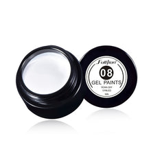 Load image into Gallery viewer, Fulljion Painting Gel Lacquer UV LED Soak Off Paint Color UV Gel Varnish Nail Gel Polish For Nail Art Tips DIY Design Manicure