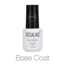 Load image into Gallery viewer, Rosalind 7ML Nail Art Jelly Nail Gel Beauty Transparent Pink Purple Blue UV Gel Nail Polish Long Lasting Nail Lacquer Gel Polish